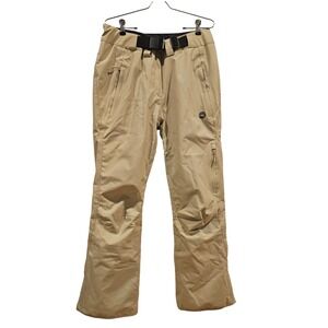 Wildhorn Outfitters Women's Tan Ski Snowboard Pants L Waterproof Breathable NWOT
